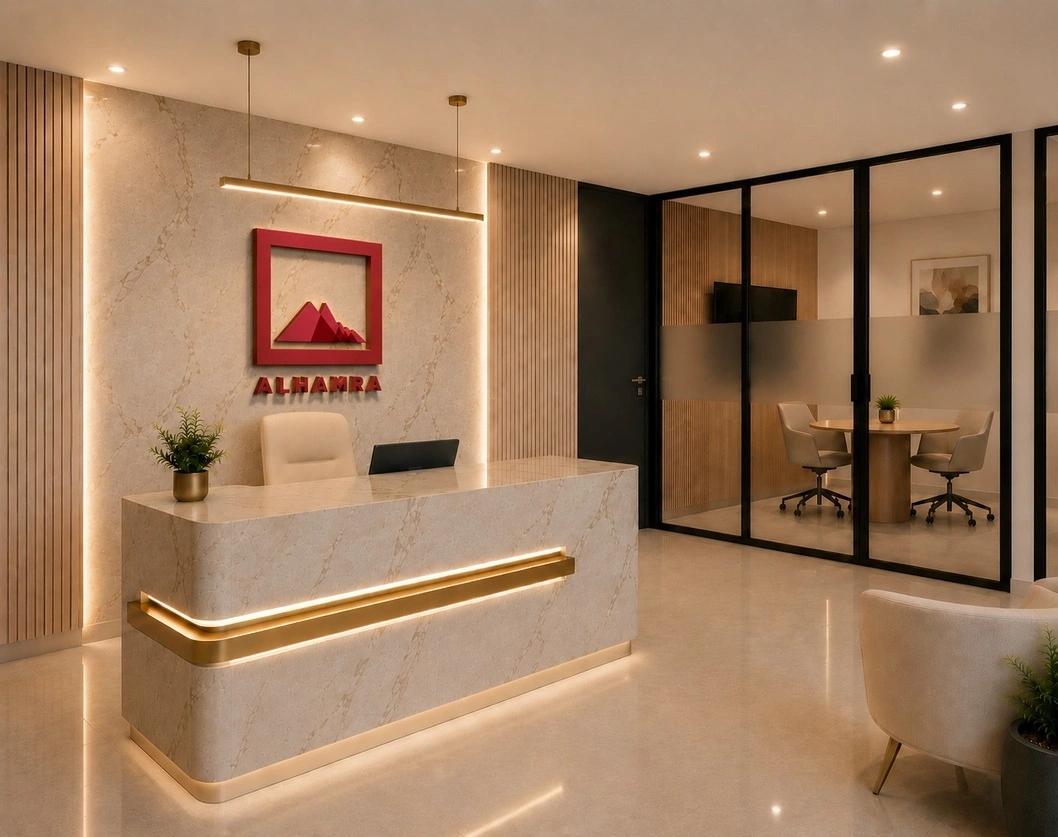 UAE Projects - Al Hamra corporate interior by Decor Indoors